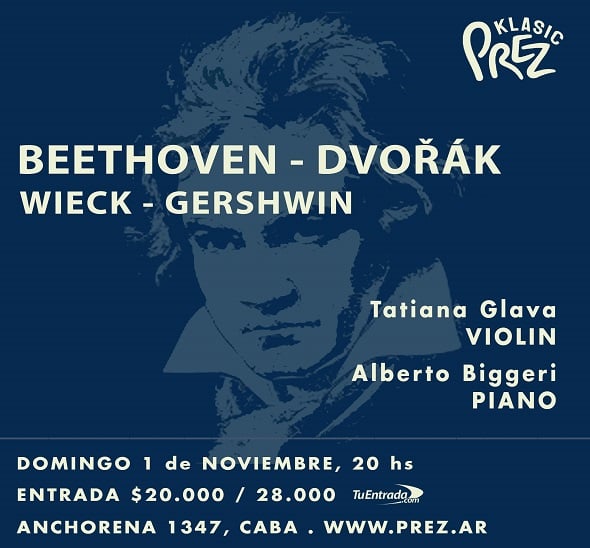 120-PREZJMC-Beethoven Dvorak Wieck Gershwin