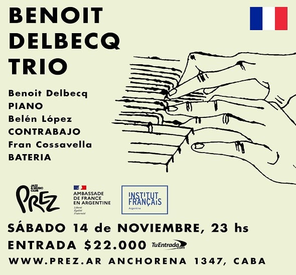 120-PREZJMC-Benoit Delbecq Trio