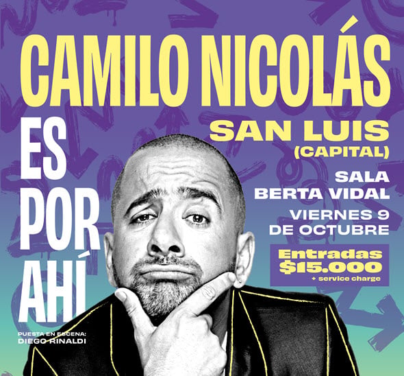 Camilo Nicolás en San Luis