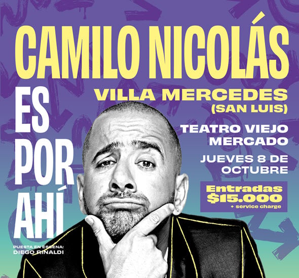 Camilo Nicolás en Villa Mercedes