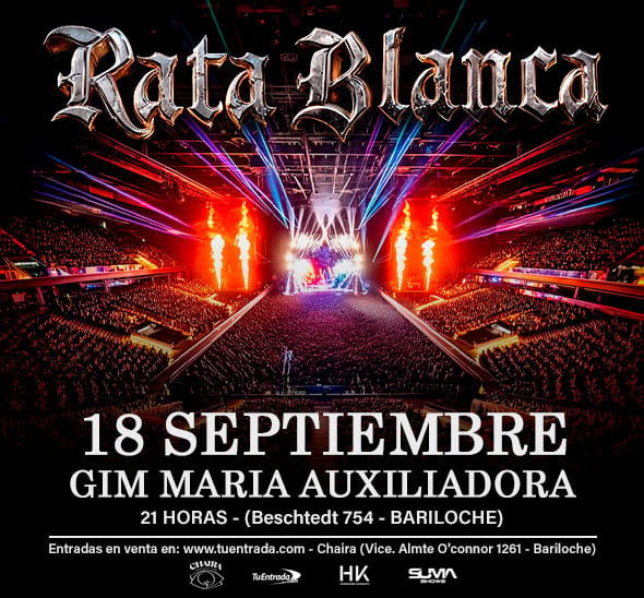 RATA BLANCA en BARILOCHE